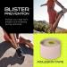 Peebos Moleskin Tape - Blister Prevention & Foot Padding - 2in x 16ft Water Resistant Hypoallergenic Athletic Tape for Running Hiking Walking - Single Roll - Buy Online on GoSupps.com