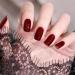 Glitter Red Nail Polish Wine Red Nail Polish Water-Based & Chip Resistant Nail Varnish Highly Pigmented Shimmer Nail Gel Quick Dry Nail Polish for Art Manicure DIY at Home - Buy Online on GoSupps.com