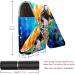 Buy Stylish Blue Watercolor Sea Turtle Lipstick Case - Leather Lip Gloss Organizer with Mirror | Mini Holder for Travel - Buy Online on GoSupps.com