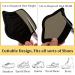Cloth Heel Cushion Inserts Heel Pads for Shoes Too Big 2 Pairs Shoe Cushion Protectors for Foot Pain and Worn-Out Shoes (Black) - Buy Online on GoSupps.com