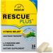 Bach RESCUE PLUS Gum, Natural Mint Flavor, Stress and Tension Relief, L-Theanine and Vitamin B5 Dietary Supplement, Biodegradable Chicle Gum, No Artificial Sweeteners, Flavors, Colors, 25 Pieces