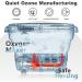 Bleoty Collapsible Foot Spa for Women with Heat, Massage, and Ozone Sterilization - Grey - Buy Online on GoSupps.com
