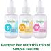Simple Booster Serum Collection Gift Set With a Small Travel Beauty Bag Face Serums for Her 3 piece - Buy Online on GoSupps.com