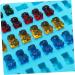 Milisten 1pc Silicone Mold Chocolate Candy Mold Gummy Mold with Dropper DIY Chocolate Mold De para Gelatinas Fondant Molds Bear Gummy Mold Fudge Ice Tray - Buy Online on GoSupps.com