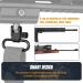 VicBre 6 Pack Quick Release Metal Sling Swivels for Rifle & Shotgun - 3.18 cm - Buy Online on GoSupps.com