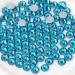 Beadsland 1440 pieces flat back rhinestones nail crystals rhinestones for nails blue indicolite SS6 (1.9-2.0mm) blue indicolite SS6/1440PCs