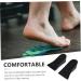 FOMIYES Thickened Foot Cushions - Forefoot Cushion Pads Half Insoles PU Inserts in Black - Medium Size for Ultimate Comfort - Buy Online on GoSupps.com
