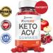 Rapid Fit Keto ACV Gummies 1000MG 2 Pack with Pomegranate Juice, Beet Root, B12 - 120 Count - Buy Online on GoSupps.com