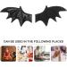 Uonlytech 10Pairs Halloween Bat Hair Clips Devil Wing Hair Barrettes Bat Wings Hair Barrettes for Halloween Parties - Buy Online on GoSupps.com