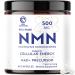 NMN Supplement 500mg | 99% Pure | NAD+ Precursor for Cellular Energy Longevity Repair and Healthy Aging Support | Third-Party Tested & Non-GMO | Nicotinamide Mononucleotide | 60 NMN Capsules