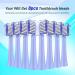 Toothbrush Replacement Heads for Colgate Hum Electric - 8 Pack Compatible with Colgate 360 Power Charcoal & Deep Clean - Buy Online on GoSupps.com