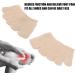 Blue Breathable Toe Separator Heel Socks | Sweat-Absorbing Forefoot Pads for Foot Pain Relief - Buy Online on GoSupps.com