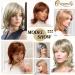Creamily Pixie Cut Wig: Shaggy Layered Fluffy Brown Mixed Blonde 80s Mullet Rocker Wigs for Women - Buy Online on GoSupps.com