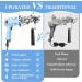 Riiai AK-III Pro Tufting Gun Kit - 2-in-1 Cut Pile Loop Pile, Speed Adjustable - Baby Blue - Buy Online on GoSupps.com