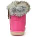 MINBEI Baby Girls Soft Leather Winter Snow Boots - Waterproof Toddler Girls 8 UK Child Rose - Buy Online on GoSupps.com