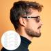 Uonlytech 800-Piece Short-Sighted Glasses Frame Set | Comfortable Portable Glasses Holder & Earring Glasses Holes - 1.5x1.2cm - 4PCS White - Buy Online on GoSupps.com