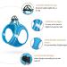 Heele Small Soft Dog Dishes & Adjustable Puppy Harness - Safe Air Mesh Vest for Walking Running & Training - Reflective Sky Blue XS - Buy Online on GoSupps.com