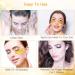 Jiasoval 24K Gold Eye Mask - 16 Pairs Under Eye Patches for Dark Circles & Puffiness - Collagen Infused Anti-Wrinkle Treatment - Buy Online on GoSupps.com