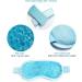 1 reusable cooling eye mask hot or cold for puffy eyes dark circles dry eyes and 1 pink shade - Buy Online on GoSupps.com