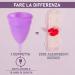 Bibrad Menstrual Cup Set - 2 Soft Medical Silicone Cups (Size M) Sterilizer & Cotton Carrier Bag - Eco-Friendly Washable & Reusable - Buy Online on GoSupps.com