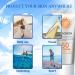Trendyfave Sun Cream Sunscreen Spf 50 Facial Sunscreen For Men & Women UVA & UVB High Protection Waterproof Sweat-Resistant Face Care Anti Redness Cream For Face With Centella & Aloe Vera - Buy Online on GoSupps.com