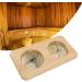 2-in-1 Sauna Thermometer & Hygrometer | High Visibility Indoor Hygrothermograph for Accurate Temperature & Humidity Measurement - Buy Online on GoSupps.com