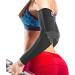 Sparthos Arm Compression Sleeves - Aid in Recovery and Support Active Lifestyle - Innovative Breathable Elastic Blend Midnight Black X-Small
