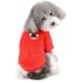 Zweitea Fleece Dog Sweater for Small Dogs - Warm & Soft Winter Jacket for Puppies Chihuahuas & Cats (Red XXL/2XL) - Buy Online on GoSupps.com