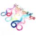 Xuxisowo 6-Colors Unicorn Hair Bows Clips for Girls Kids - Glitter Braided Curly Gradient Color Wig Extensions (6PCS) - Buy Online on GoSupps.com