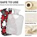 Hot Water Bottle with Cover - Red Skulls Flowers & Hearts | BPA Free 2L | Large Hot Water Bag for Pain Relief - International Shipping Available - Buy Online on GoSupps.com