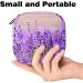 Stylish Lavender Women's Tampon Storage Bag | Multi-Pocket Binding-Up Bags for Menstrual Care - Buy Online on GoSupps.com