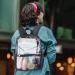 Stadium Approved Clear Mini Backpack with Adjustable Straps - Perfect for Concerts, Sports, Work, and Security - Buy Online on GoSupps.com