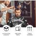 Professional Barber Cape Set - 3 Pieces Hair Cutting Cape for Stylists with Adjustable Closure Neck Duster Brush & Combs | Men's Salon Accessories - Buy Online on GoSupps.com