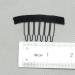 Jozlynn 12pcs Wig Combs with 6 Teeth Clips for Hairpiece Caps DIY - Black (12 pcs) - Buy Online on GoSupps.com