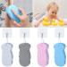 4Pcs Bath Sponge  Ultra Soft Exfoliating Sponge Body Shower Reusable Exfoliate Dead Skin Remover  Super Soft Exfoliating Bath Sponge with 4 Sticky Hooks for Men  Women  Adult and Children Type 1