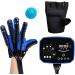 Upgraded Version Rehabilitation Robot Gloves Hemiplegia Finger Trainer Stroke Hand Splint AssistiveTraining Equipment Finger Orthosis for Long-Term Relief(Size:L Code Color:Left Hand)