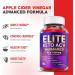 (2 Pack) Elite Keto ACV Gummies - Vegan Formula with ACV, B12, B6, Beet Root Juice - Supports Weight Loss - 120 Gummies - Buy Online on GoSupps.com