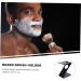 Buy Minkissy Men's Bearing Brush Holder for Razors & Shaving Brushes | Durable Acrylic Stand for Grooming Accessories - Buy Online on GoSupps.com