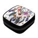 GIAPB Period Bag Sanitary Napkin Storage Bag Pad Holder for Period Makeup Pouch Bohemian Dreamcatcher Feathers Color2203