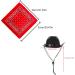 AWOCAN Dog Cowboy Hat and Bandana Set - Pet Costume for Cosplay Parties - Black - Buy Online on GoSupps.com