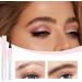 eyebrrow Pencil Women 4 Tip eyebrrow Pencil Waterproof Eyebrow Long Lasting 4Tip Pen Collect Commuting Women Brow Definer Cosmetics For Wife Girlfriend - Buy Online on GoSupps.com