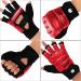 Fitst4 Sports MMA Gloves - Padded Boxing Training Gloves with Wrist Protection for Men - Red Kickboxing & Taekwondo Sparring - Buy Online on GoSupps.com