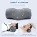 Odifit Cervical Pillow for Pain Relief | Memory Foam Neck Stretcher with Pillowcase | Neck Support Traction Relaxer for Muscle Tension & Spine Alignment - Grey - Buy Online on GoSupps.com