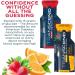 Transcend Glucose Gel Packs - Strawberry & Orange 50 Pack - FSA/HSA Eligible - Made in USA - 15g Dose - Diabetic Blood Sugar Support - Buy Online on GoSupps.com