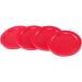 Air Hockey Red Replacement Pucks & Pusher Goalies - 2 Striker 4 Puck Pack - Buy Online on GoSupps.com