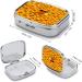 Yellow Rubber Ducky Pill Box - 2 Compartment Decorative Portable Medicine Organizer for Pocket & Purse | International Shipping - Buy Online on GoSupps.com
