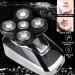 4 in 1 4D Electric Head Shaver for Bald Men - Cordless Beard Razor & Hair Trimmer with USB Charging - Buy Online on GoSupps.com