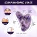 Amethyst Gua Sha Stone for Face and Body Massage - Anti-Aging Skin Care Tool for SPA Therapy - Buy Online on GoSupps.com