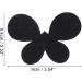 VOCOSTE Hair Pads Butterflies Shape Hair Pad Bangs Patch for Women Black - Buy Online on GoSupps.com