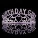 AOPRIE Purple Silver Birthday Crown for Women | Rhinestone Crystal Tiara for Girls - Buy Online on GoSupps.com